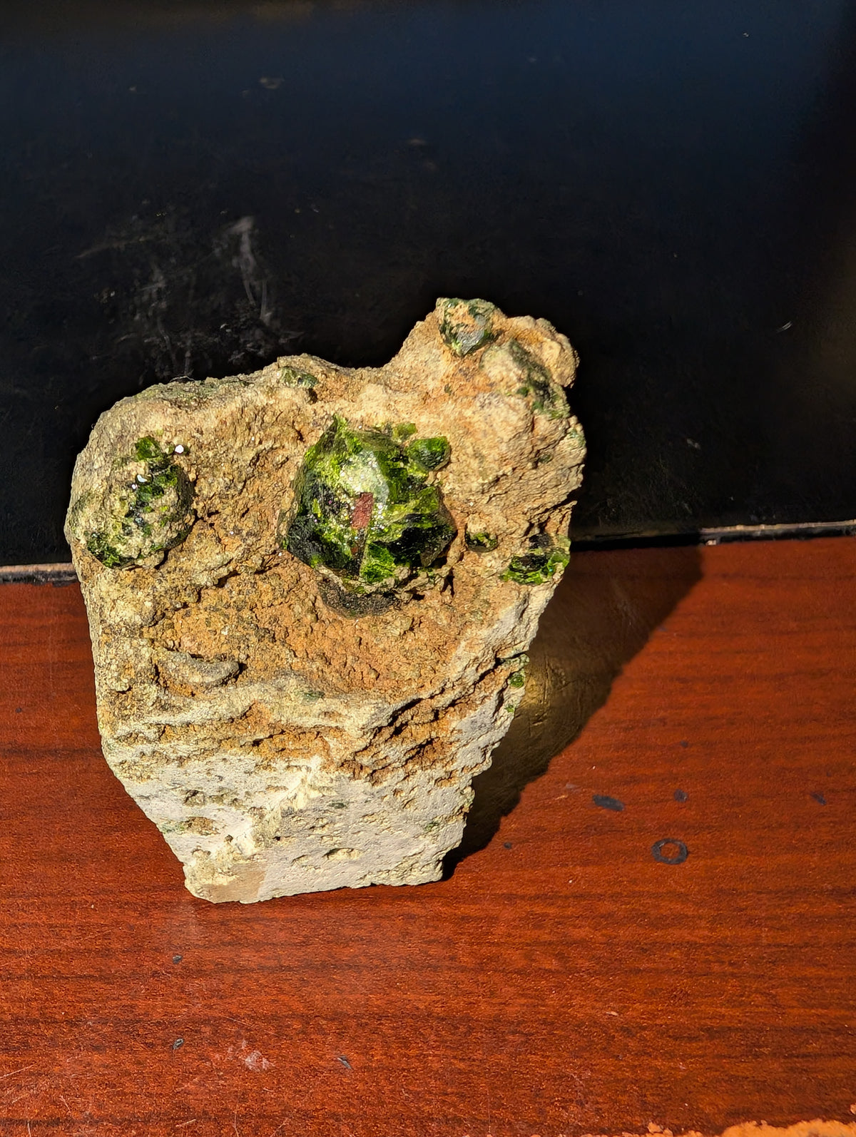 Demantoid Garnet Specimen 01